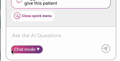 Kiroku AI Editor chat and edit mode